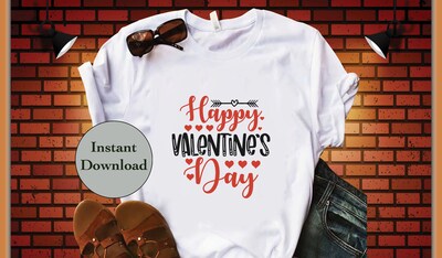 Valentines Decor SVG PNG DXF EPS JPG Digital File Download, Valentine's Day Design For Cricut, Silhouette, Sublimation - image4